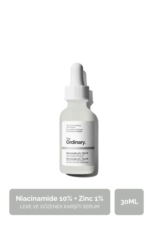 سرم ضد لک و کاهش ظاهر منافذ 30ml با نیاسینامید 10% و زینک 1%