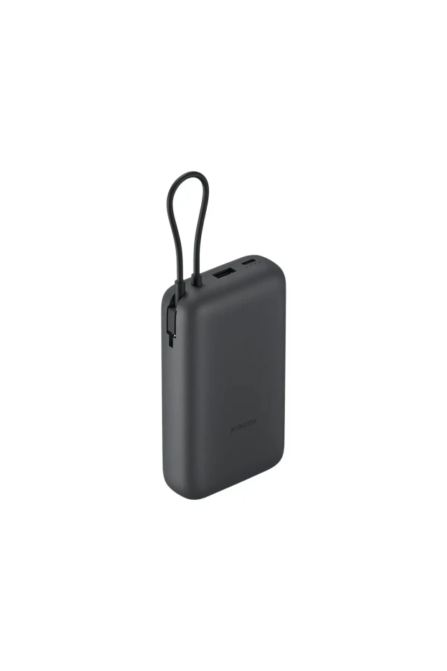 پاوربانک 20000mAh (کابل یکپارچه) خاکستری روشن