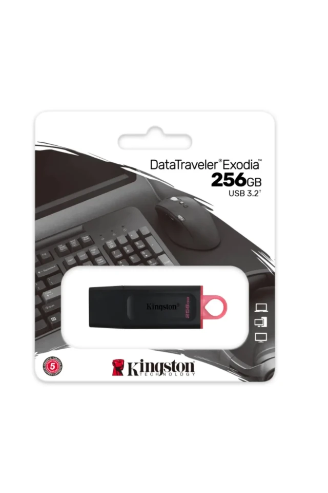 فلش مموری 256 گیگابایت USB3.2 Gen1 DTX/256GB Exodia
