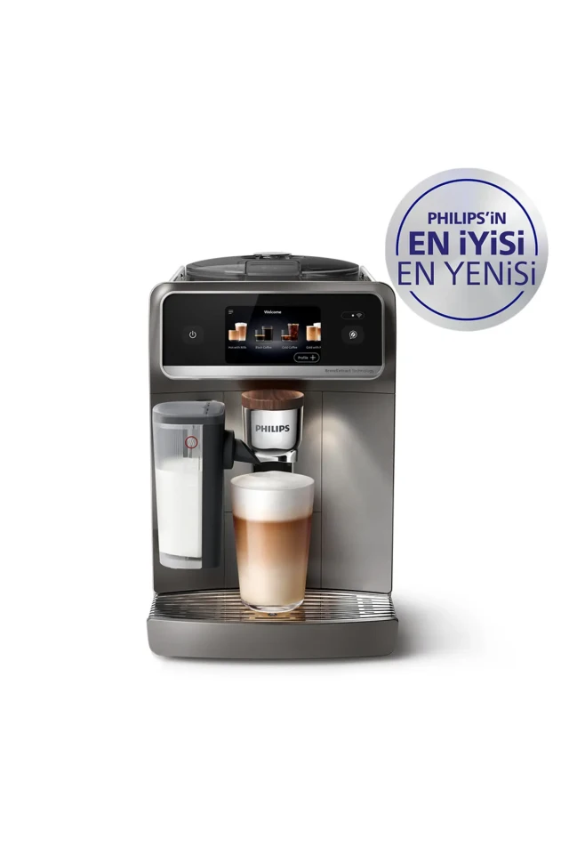 دستگاه قهوه‌ساز 8000 سری LatteGo Pro Café Aromis، کیفیت کافه در خانه، 54 نوشیدنی مختلف، مدل EP8757/92