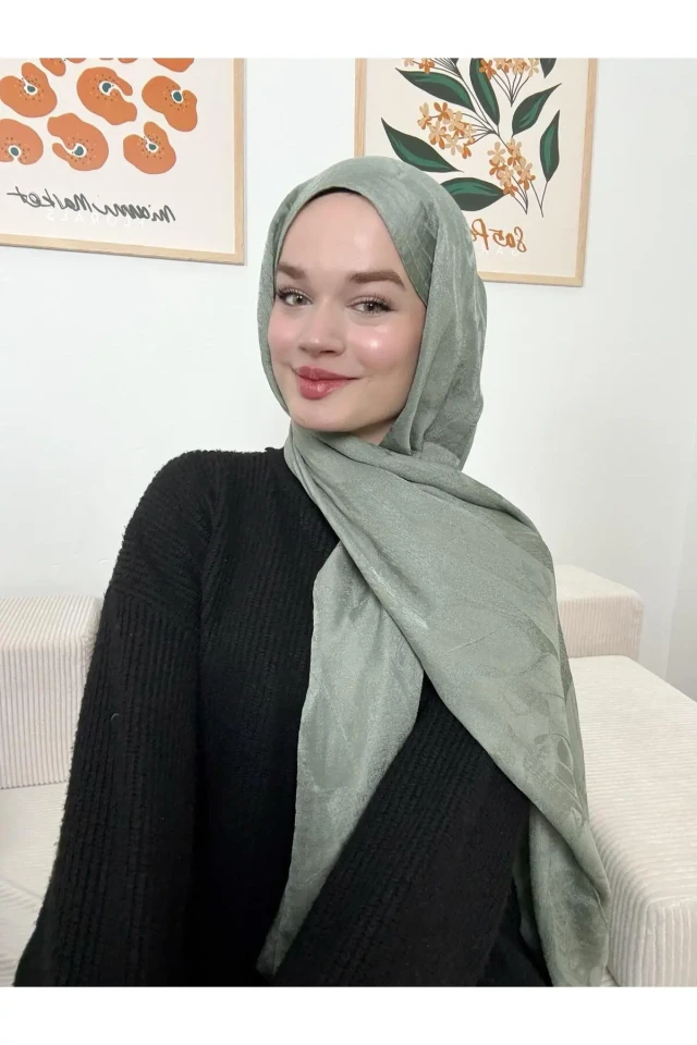 شال جاکارد آیروبین 100% پنبه لاوی