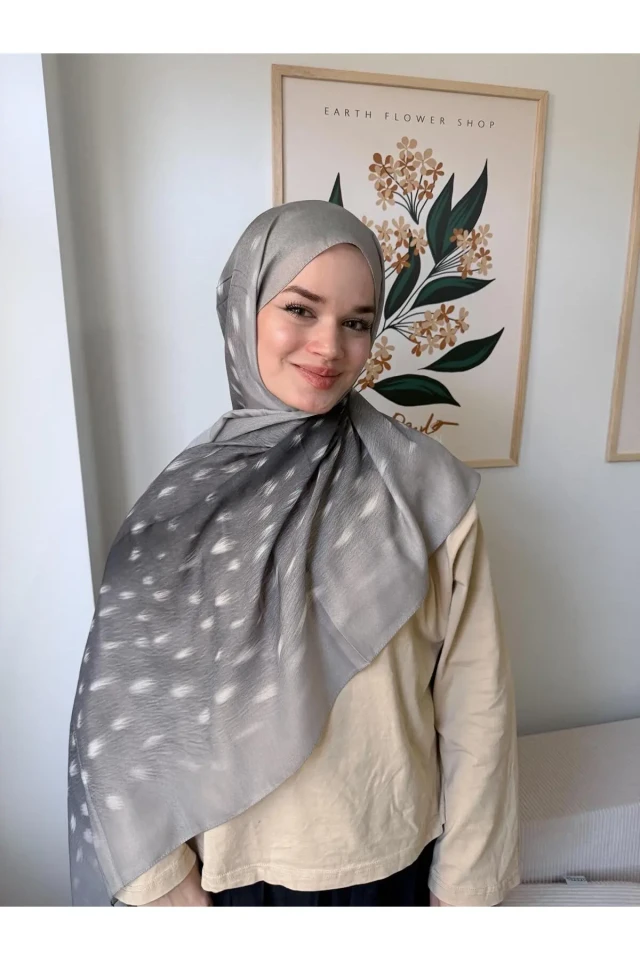 شال نرم پنبه‌ای طرح بامبی لاوی