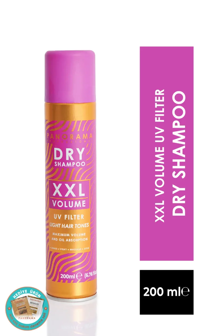 شامپو خشک با حجم XXL و فیلتر UV