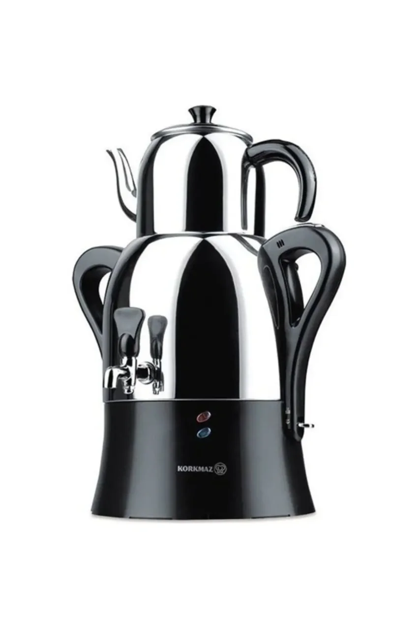 چای‌کلیک قوری استیل مشکی A341-04