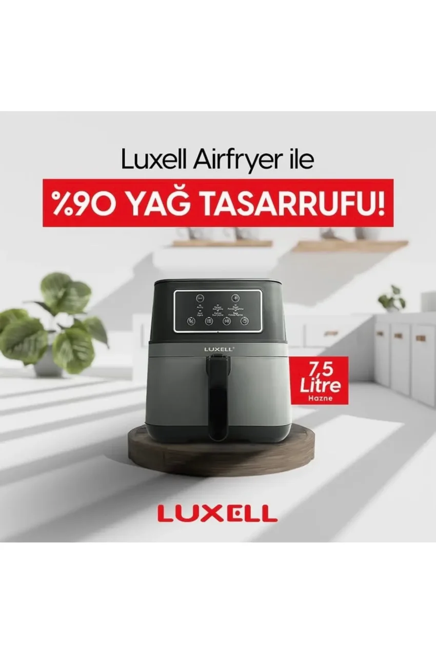 سرخ کن سریع Lxaf-01 Xxl با ظرفیت 7.5 لیتر - سرخ کن هوایی