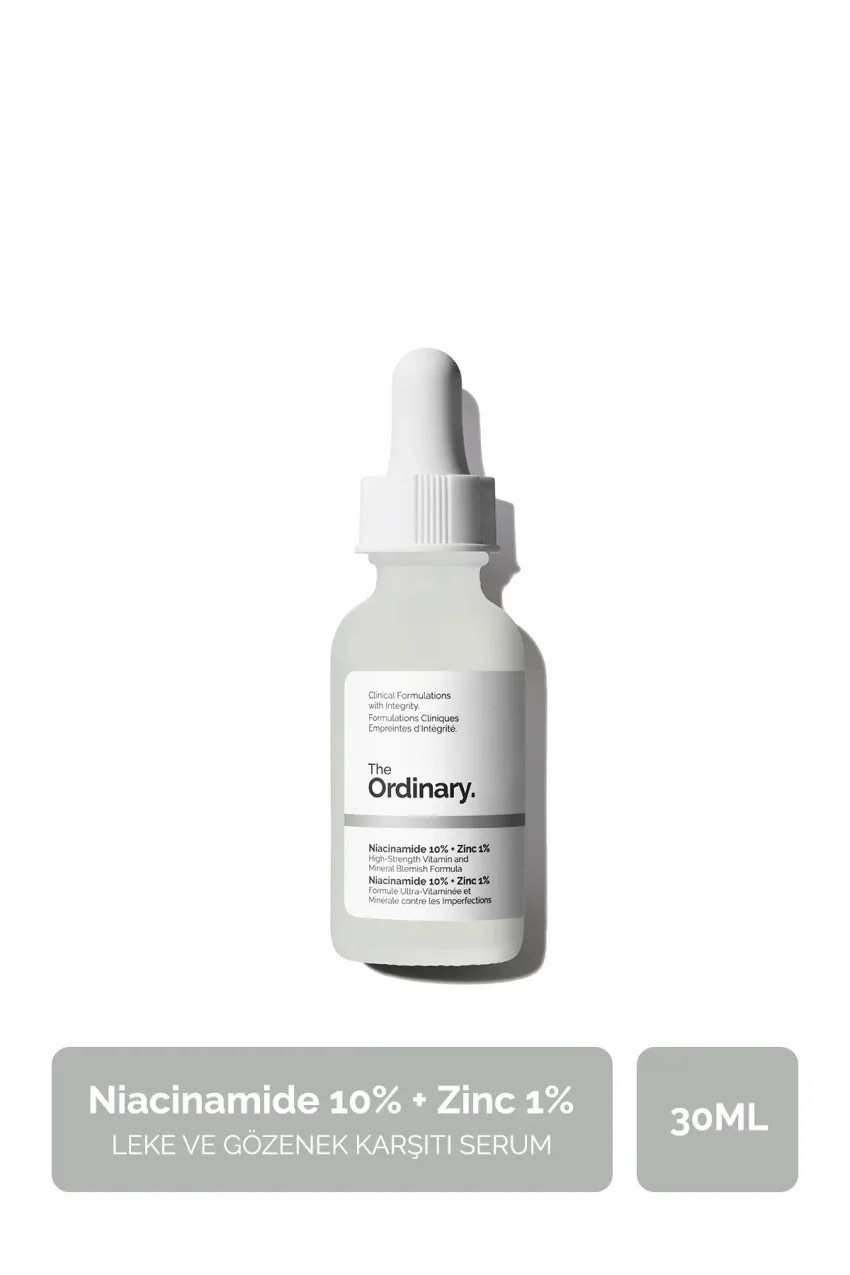 سرم ضد لک و کاهش ظاهر منافذ 30ml با نیاسینامید 10% و زینک 1%