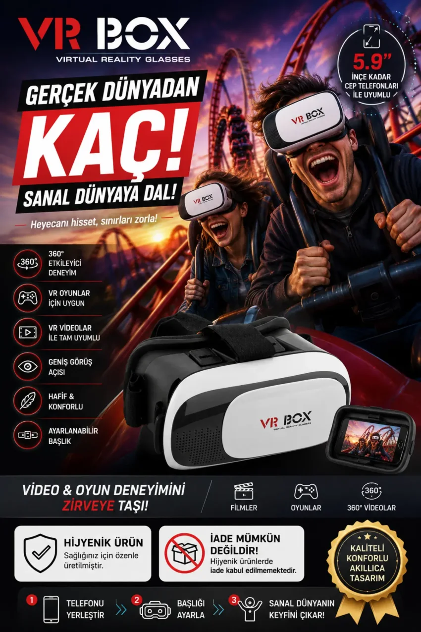 عینک واقعیت مجازی 3D