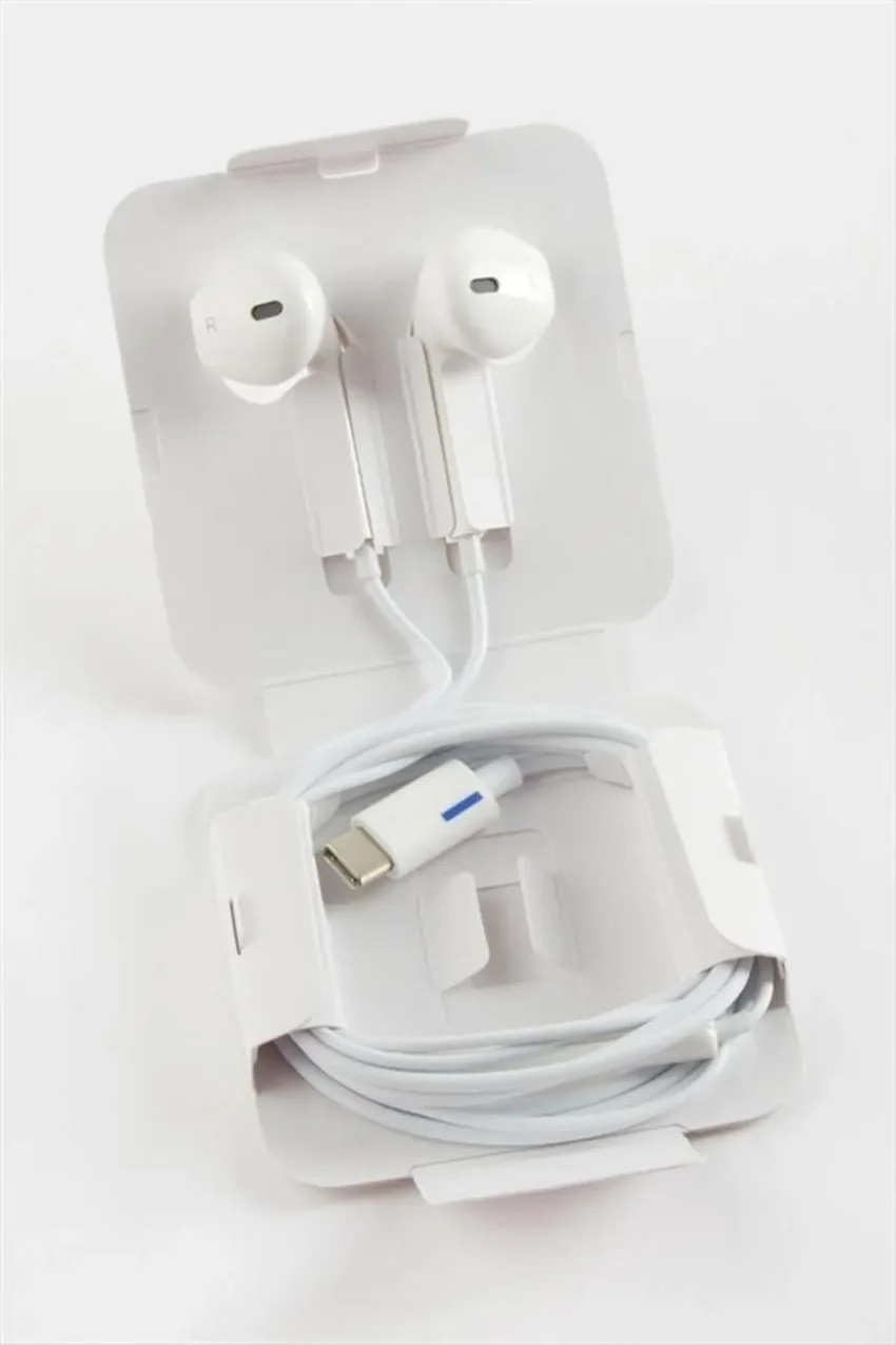 هدفون میکروفون دار Type C - سفید