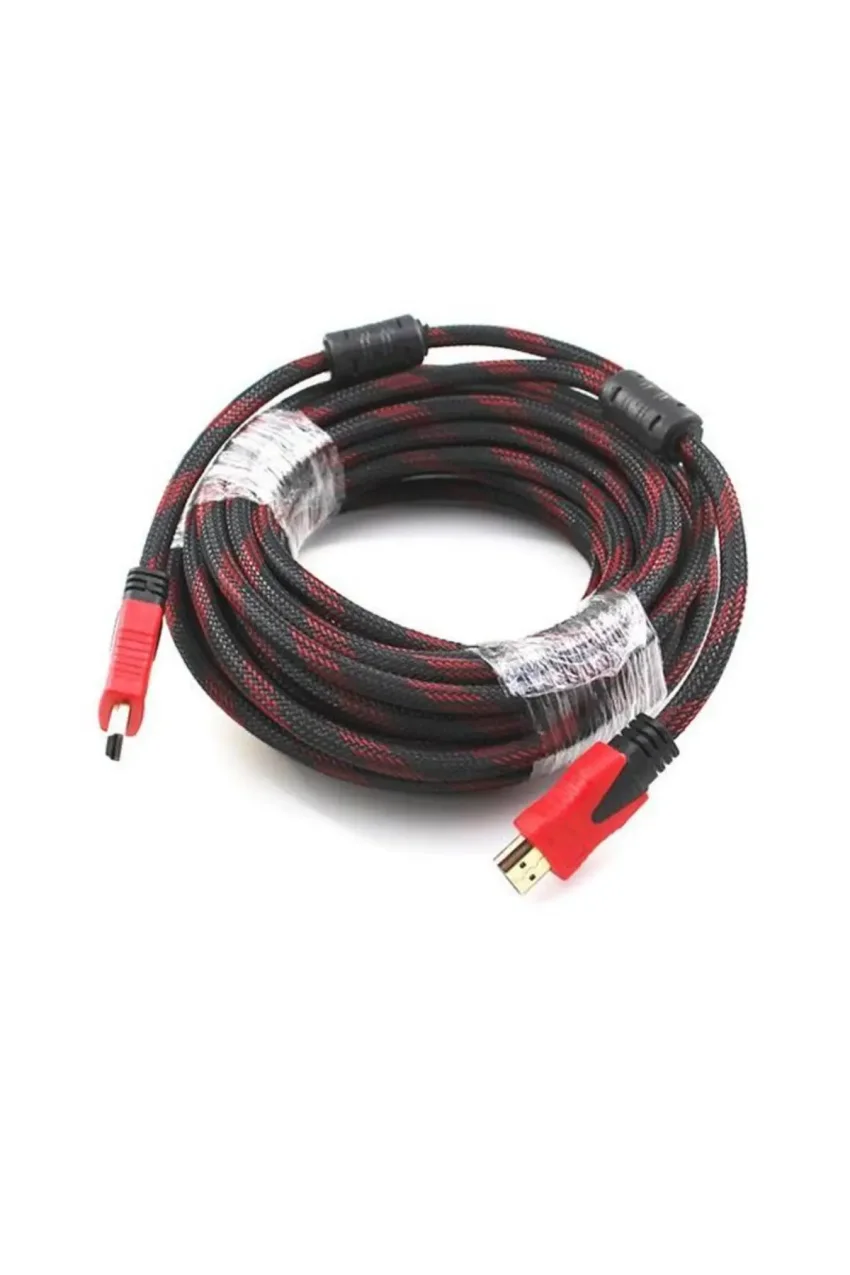 کابل HDMI 10 متری 2018 کیفیت 1، 3D، 4K، Full HD برای تلویزیون و گیرنده ماهواره