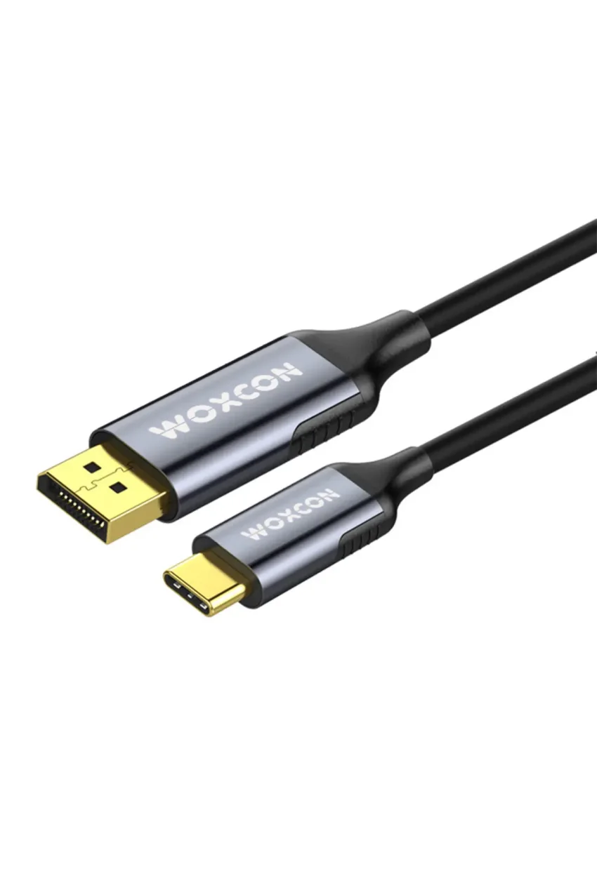 کابل USB-C به Display Port، DP1.4، USB 3.2، پشتیبانی از 8K با فرکانس 30Hz و 4K با فرکانس 120Hz، Thunderbolt 4، 2 متر