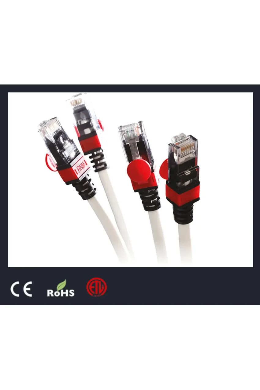 کابل اینترنت اترنت CAT6 با هسته مسی ۲ متر LSZH