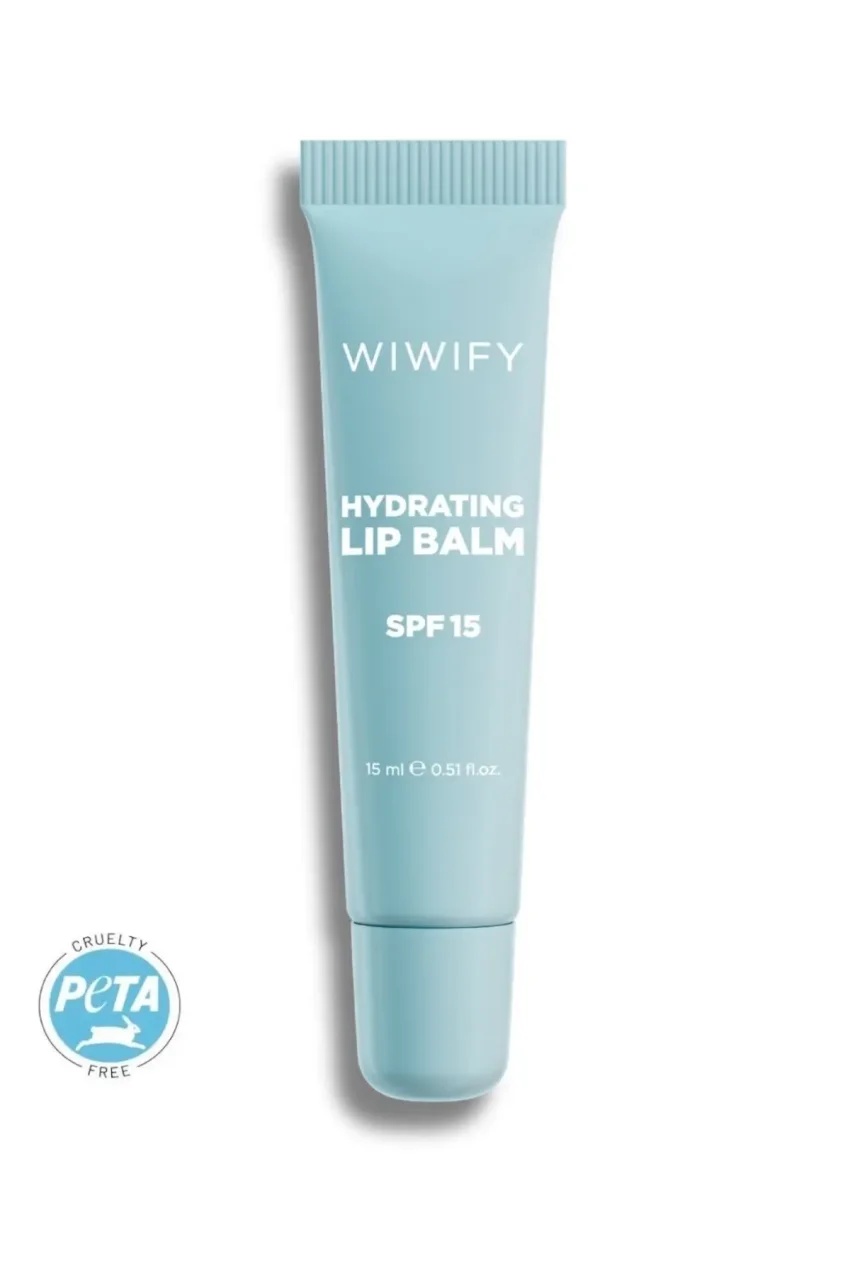 بالم لب مرطوب‌کننده با SPF 15، مراقبت از لب‌های محافظت شده در برابر آفتاب با پایان شفاف و درخشان