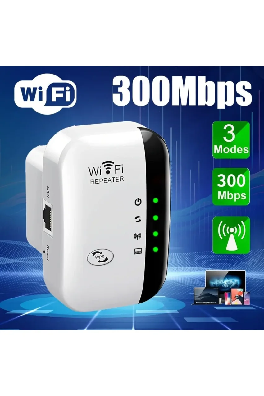 تقویت کننده شبکه WiFi و نقطه دسترسی با پشتیبانی از اترنت 300 Mbps