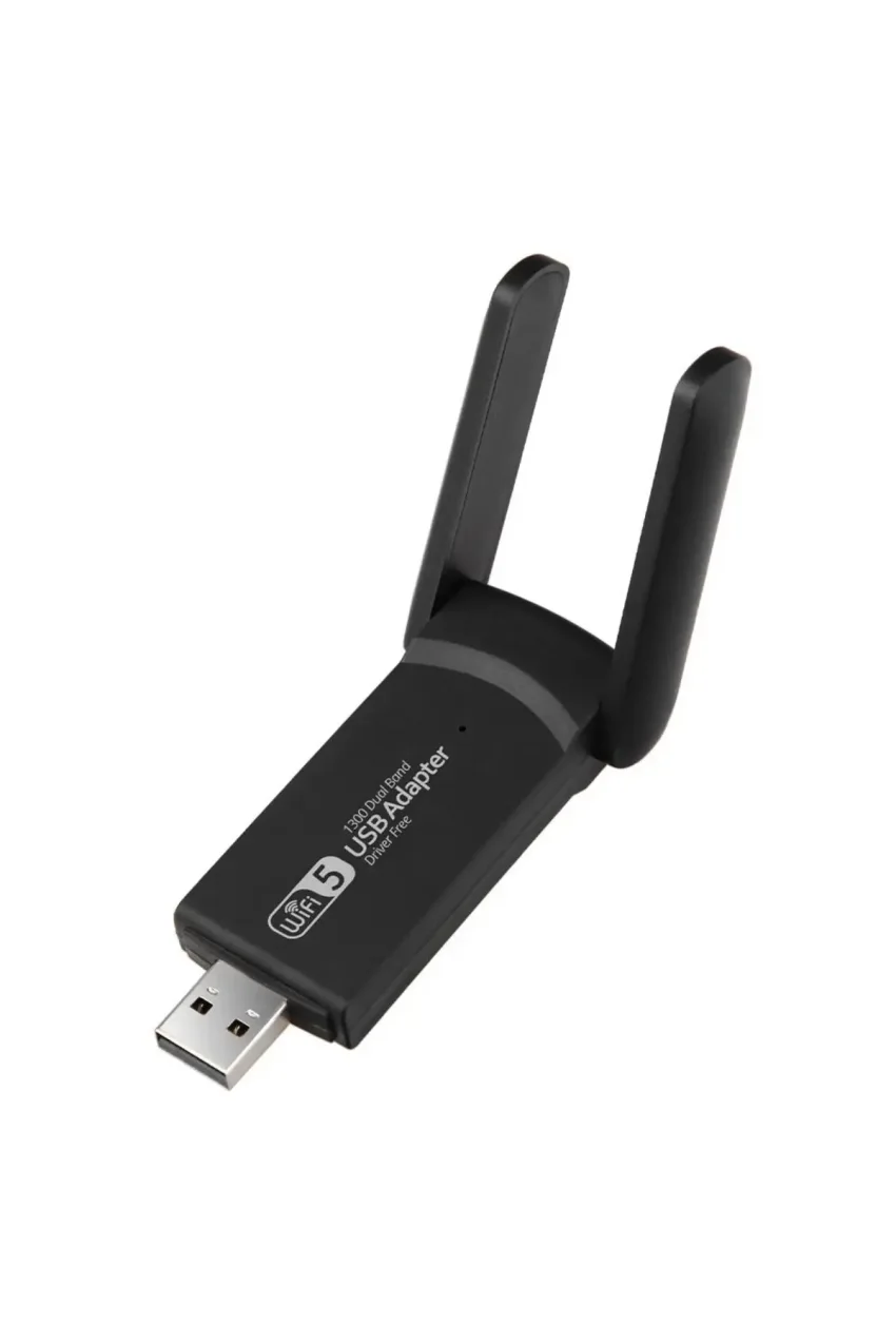 گیرنده وای فای USB 3.0 دو بانده 1300 Mbps 2.4GHz و 5GHz جدید برای ویندوز 7/8/10/11