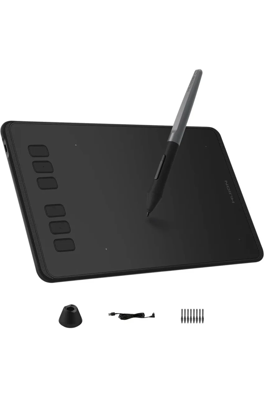 تبلت گرافیکی 6.3 اینچ x 3.9 اینچ با 6 دکمه Inspiroy H640p