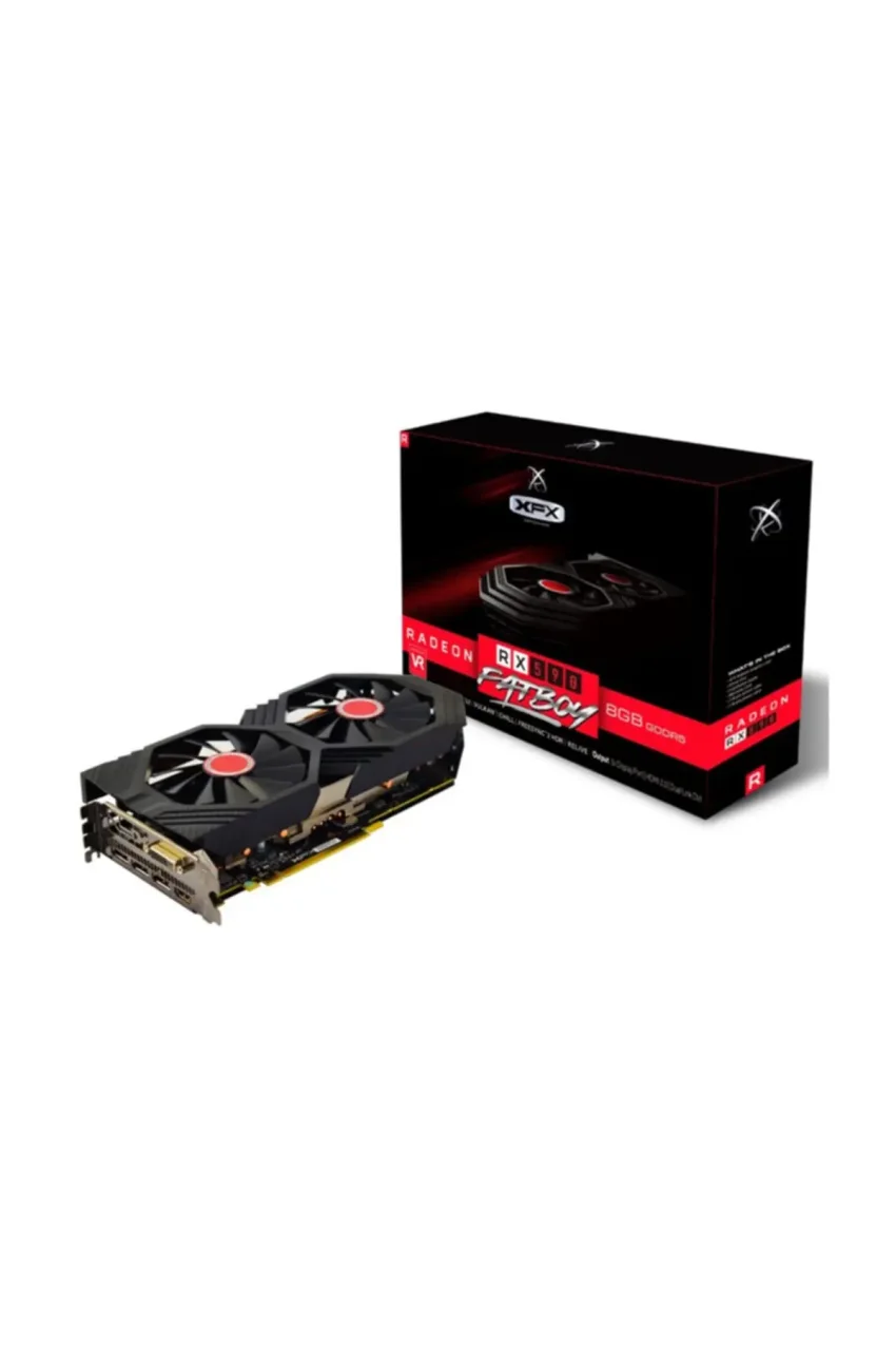 کارت گرافیک گیمینگ Amd Radeon Rx 590 Fatboy با ۸ گیگابایت حافظه GDDR5 و ۲۵۶ بیت