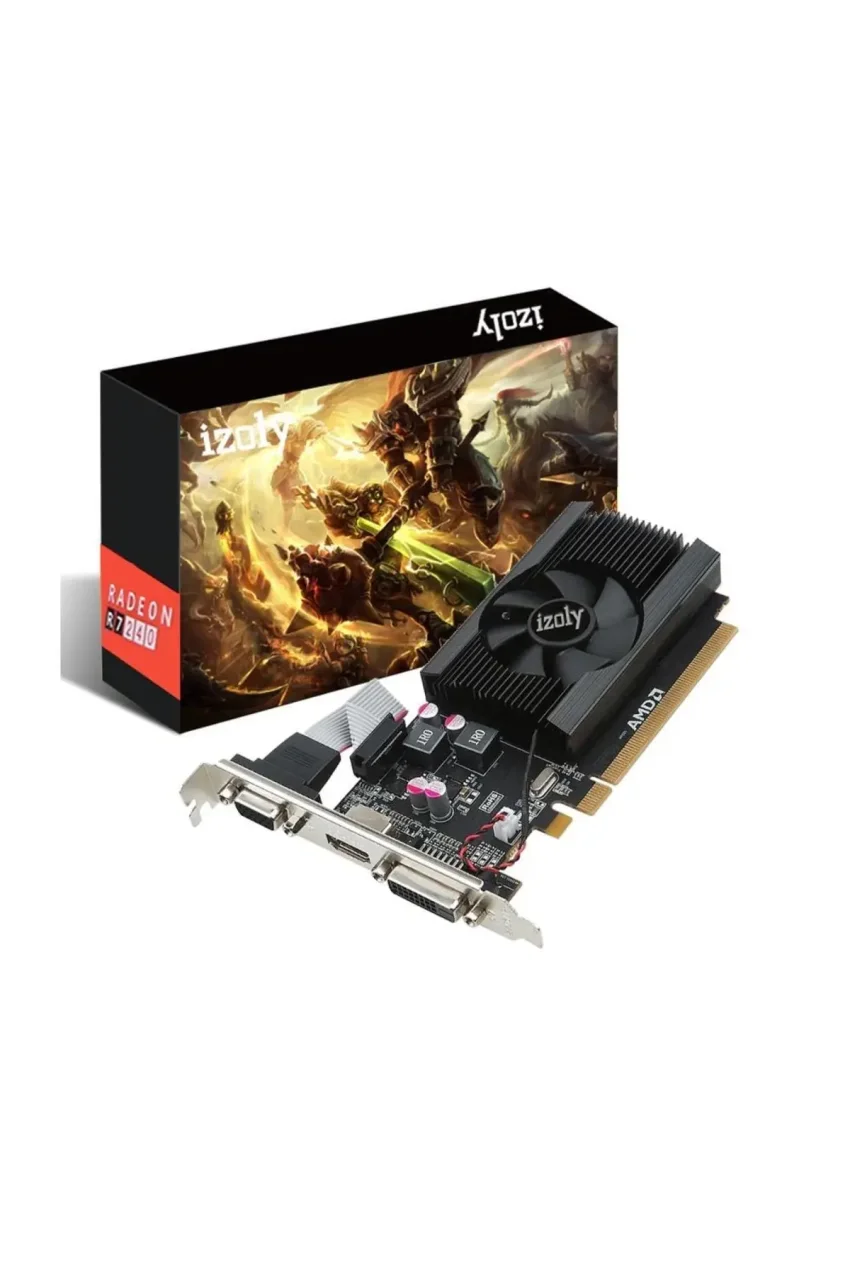 کارت گرافیک Radeon R7 240 DDR3 4GB 128bit HDMI/DVI/VGA