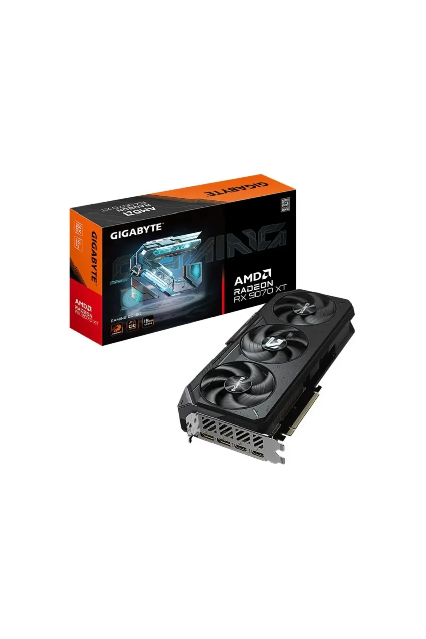 کارت گرافیک Radeon RX 9070 XT GAMING OC با 16 گیگابایت حافظه و نورپردازی RGB 256 بیت