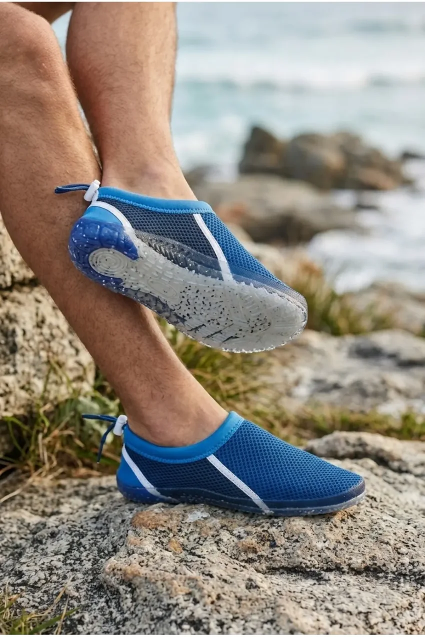 کفش آبی BEACH-70 Unisex مناسب برای سواحل و استخر با زیره ضد لغزش و مقاوم در برابر آب