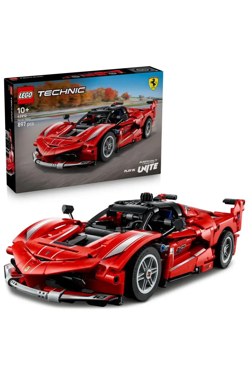 لگو STEM برای کودکان ۱۰ سال به بالا مدل Technic Ferrari FXX K لگو ۴۲۲۱۲ (۸۹۷ قطعه)