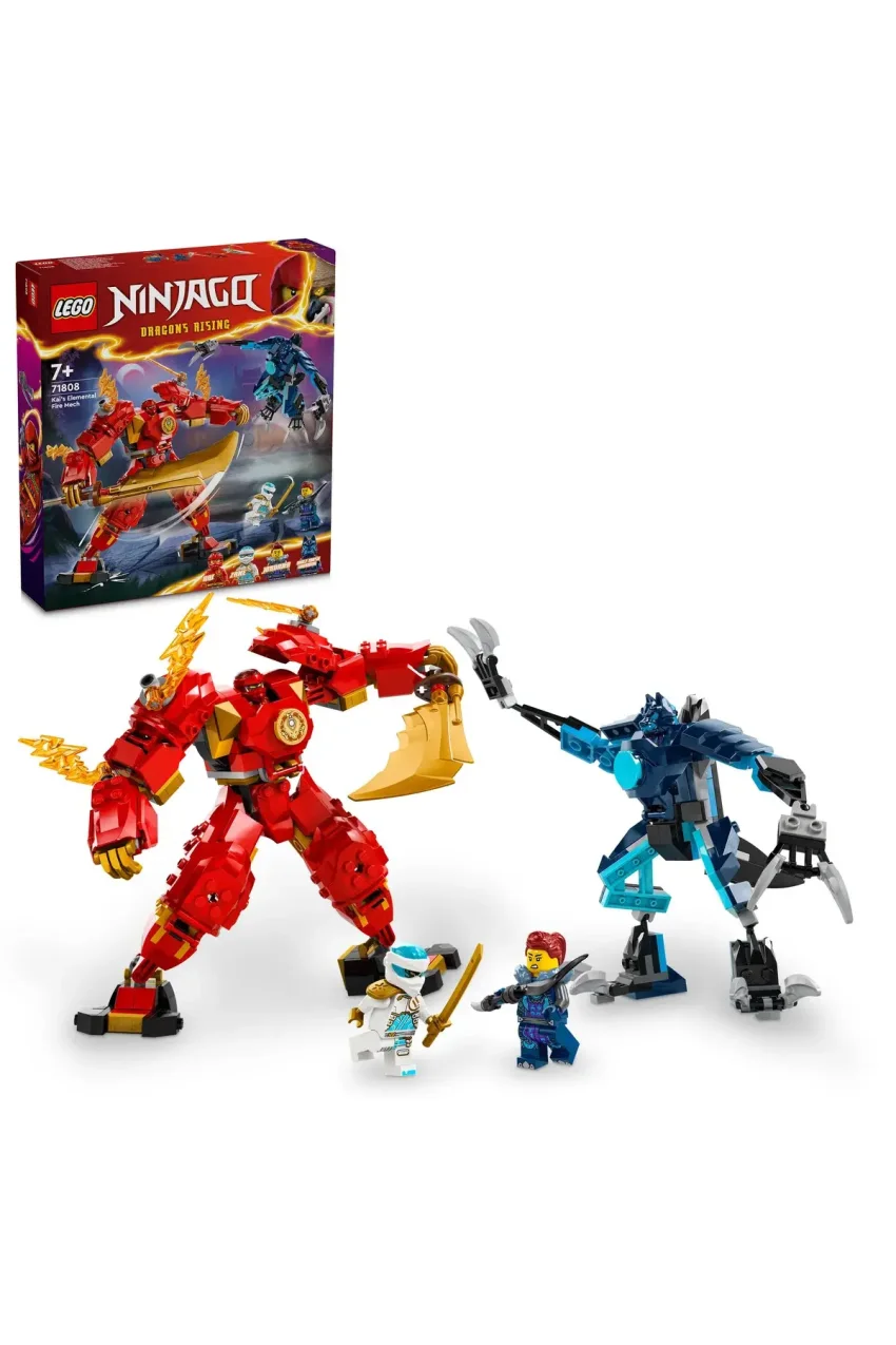 لگو ربات عنصر آتش کای NINJAGO - لگو ۷۱۸۰۸ (۳۲۲ قطعه)