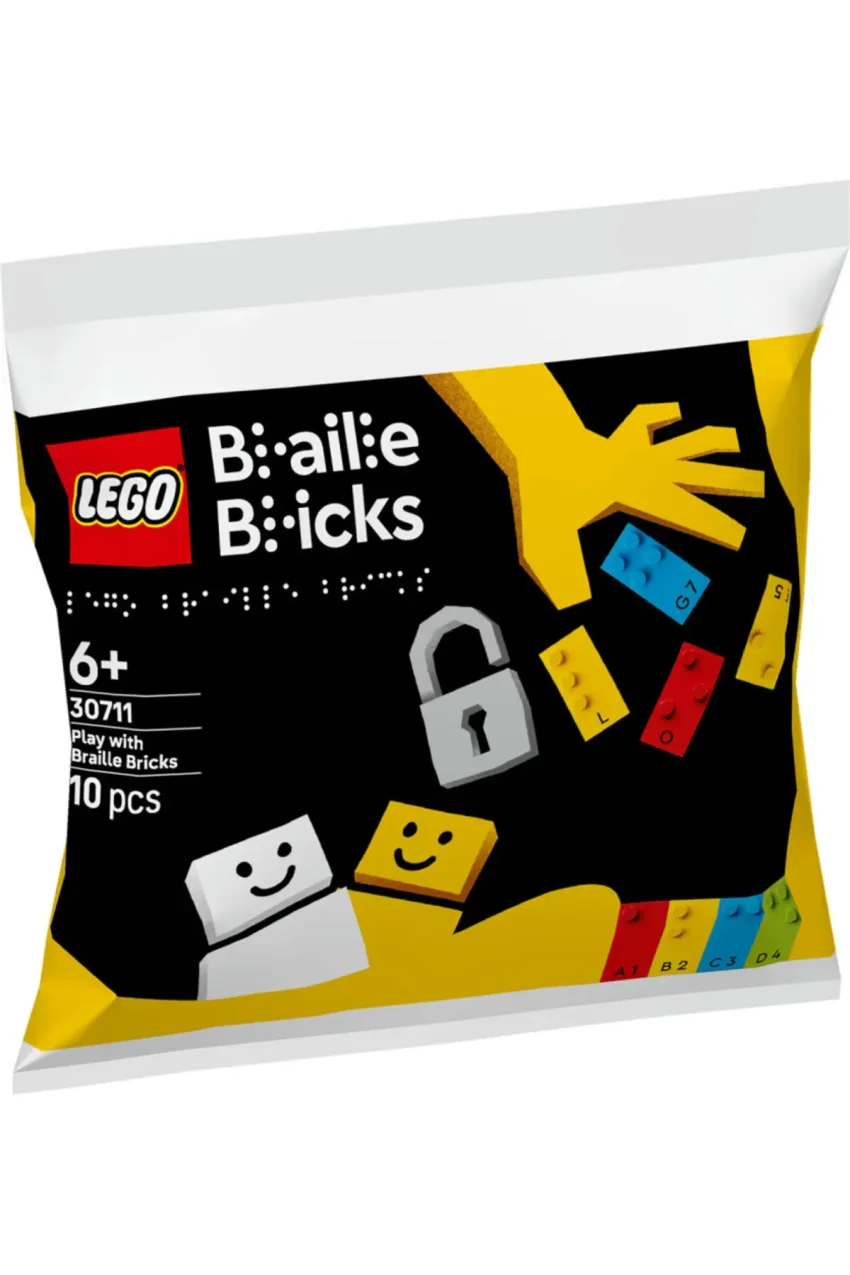 لگو بازی با قطعات بریل لگو Braille Bricks لگو ۳۰۷۱۱