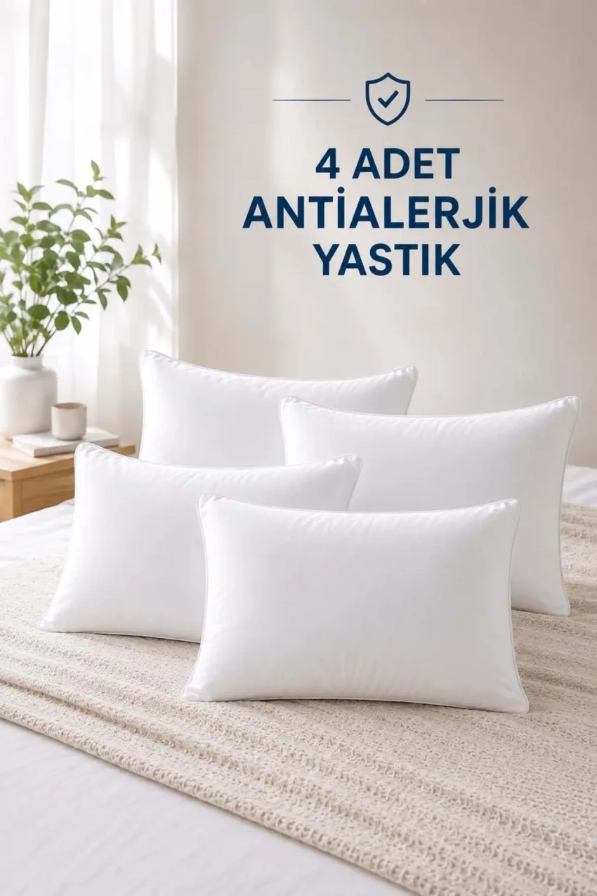 بالش سیلیکونی ضد آلرژی ۴ عددی