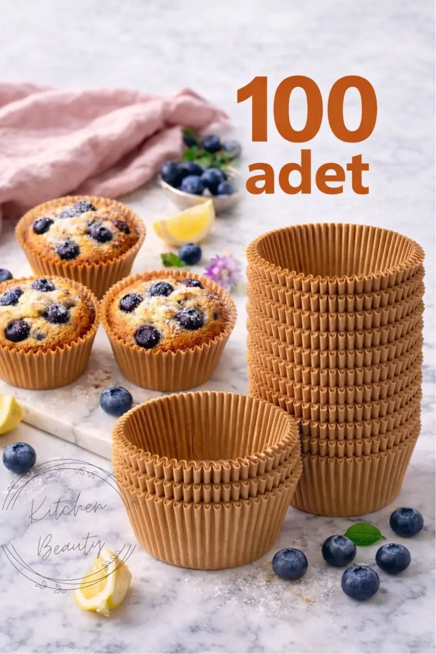 100 عدد کپسول کاغذی کک | کپسول مافین و کاپ کیک | قالب کاغذی کیک 100 عددی