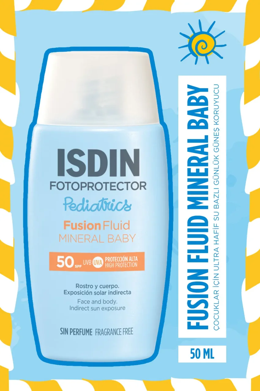 کرم ضد آفتاب معدنی فلوئید فتوپروتکتور مخصوص کودکان SPF50 50 میلی لیتر