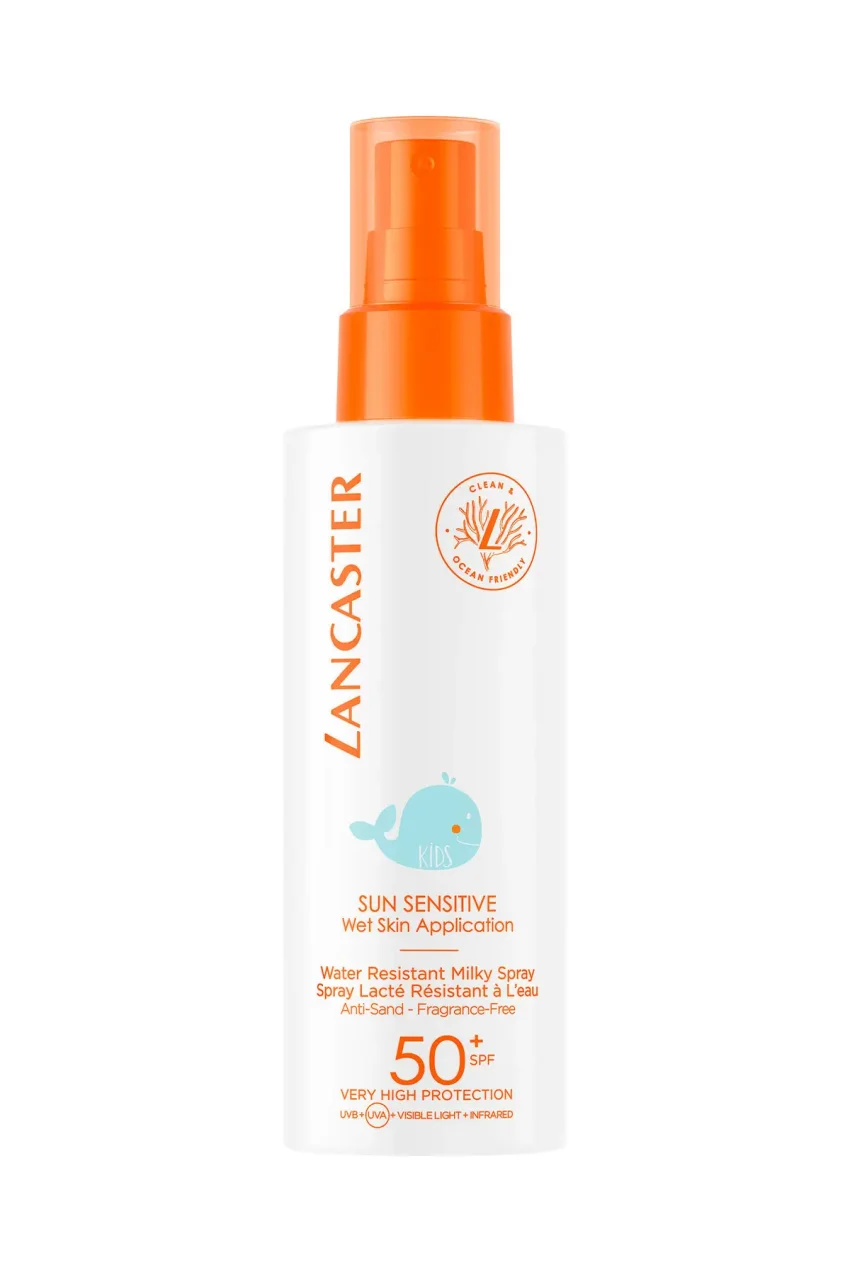 اسپری شیرین ضد آفتاب مخصوص کودکان SPF50+ لنسستر 150ML