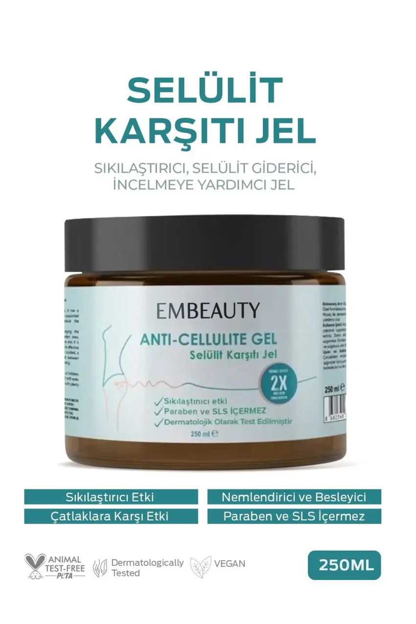 ژل فرم دهنده بدن، لاغر کننده، سفت کننده، ضد سلولیت و ترک‌های پوستی 250 میلی لیتر