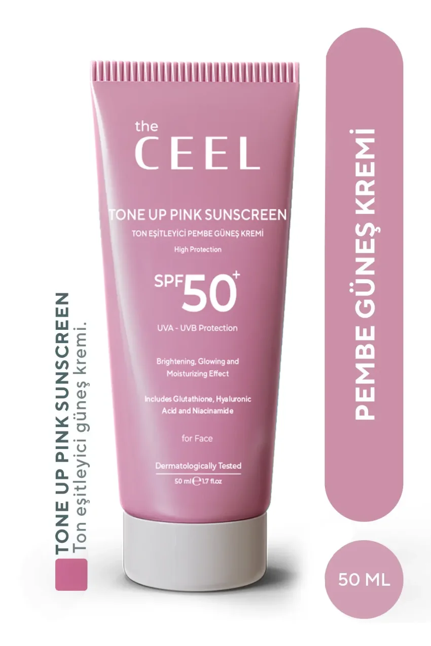 کرم ضد لک و تنظیم کننده رنگ پوست با SPF 50+ رنگ صورتی | گلوتاتیون، اسید هیالورونیک 50 میلی‌لیتر